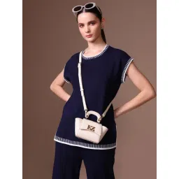 Kazo White Zibi Animal Effect Extra Small Leather Cross Body Bag-picture-19