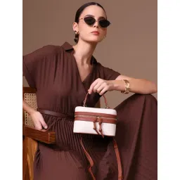 Kazo White Zuko Small Leather Satchel-picture-28