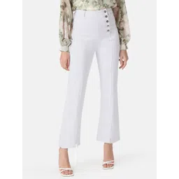 Kazo Women Flared High-Rise Jeans-picture-10