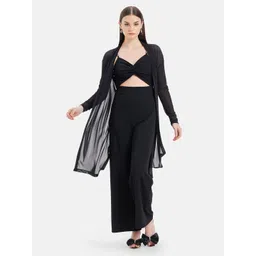 Kazo Women Party Longline Sheer Shrug-picture-31