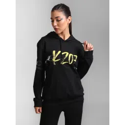 KZ07 by Kazo Black Graphic Print Hoodie-picture-12