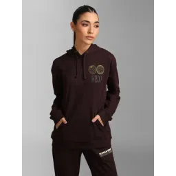 KZ07 by Kazo Brown Printed Hoodie-picture-31