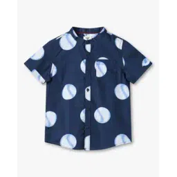 kb team spirit Boys All-Over Print Tailored Fit Shirt-picture-16