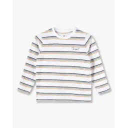 kb team spirit Boys Striped Relaxed Fit Round-Neck T-Shirt-picture-24