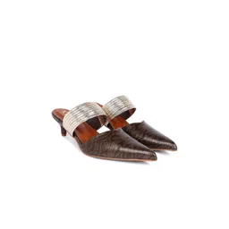 KDB FASHIONS Leather Party Comfort Sandals-picture-16