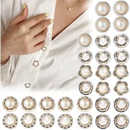 KDGTREADS Pearl Buttons Brooch Buttons Cover Brooch-picture-12