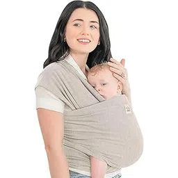 KeaBabies Baby Wrap Carrier-All In 1 Stretchy Baby Sling-Baby Carrier Sling-Baby Carrier Wraps-Baby Carriers For Newborn,Infant-Baby Holder Straps-Baby Slings Wrap(Stone Gray)-picture-27