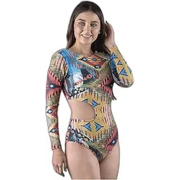 keepfit one Piece Full Coverage Cutout Padded Bathing Suits Swimwear for Women-picture-34