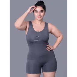 Keepfit Plus Size N9 Antibacterial Rapid Dry Sleeveless Legsuit-picture-20