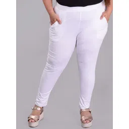 Keepfit Plus Size Slim Fit Ankle Length Super Soft Leggings-picture-13
