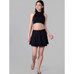 Keepfit Polka Dots Printed Padded Top & Skirt-picture-12
