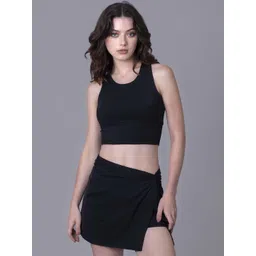 Keepfit Women 3 Piece Round Neck Sleeveless Swimwear Cover up Set-picture-39