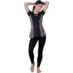 keepfit Women's Floral Printed 2-Piece Padded Swimset |Swimming Suit for Women-picture-15