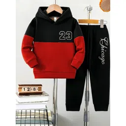 KEESOR Boys Hooded Sweatshirt & Jogger Set-picture-11