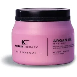 kehairtherapy KT Professional Hair Spa Argan Oil Masque | Anti-Aging Treatment for Healthy, Shiny Hair | 500ml | Ideal for Dry, Damaged Hair-picture-16