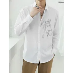 KEHAR Men Straight Printed Casual Shirt-picture-13