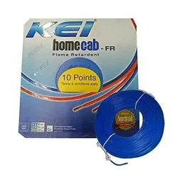 KEI Homecab 1.5 Sq.mm 1 Core FR PVC Multistrand Industrial Cable Blue (90 m)-picture-26