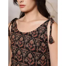 KEIYONA Print Ethnic Cotton Top image 4