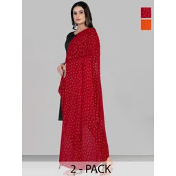 Kemza Selection Of 2 Floral Printed Dupatta-picture-43
