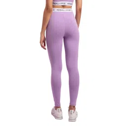 KENDALL + KYLIE Purple Cotton Sports Tights image 2