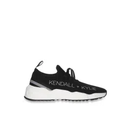 Kendall + Kylie Women's EQUATOR Low Top Lace Up Black Sneakers-picture-28