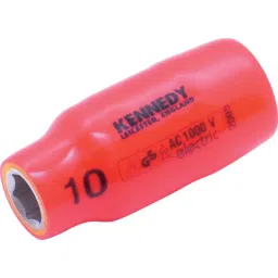 kennedy Kennedy-Pro 12.7 mm (1/2 Inch) Square Drive Insulated Single Hex Socket Size - 11 mm-picture-27