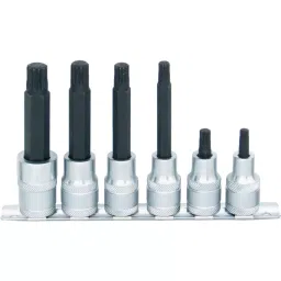 kennedy Kennedy-Pro M6-M14 Spline Screwdriver Bit (Set of 6 Piece)-picture-26