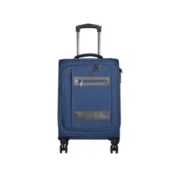Kenneth Cole Blue 8 Wheel Large Soft Cabin Trolley - 48 cm-picture-10