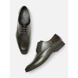 Kenneth Cole Men Perforations Formal Leather Derbys-picture-27