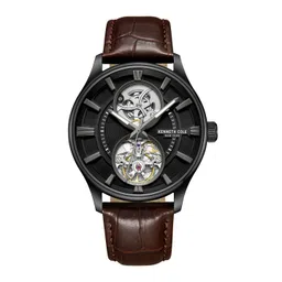 Kenneth Cole Men Printed Dial & Stainless Steel Bracelet Style Straps Analogue Automatic Watch-image-23