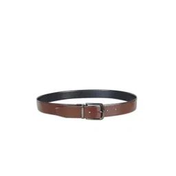 Kenneth Cole Men Tan Brown Leather Belt-picture-16