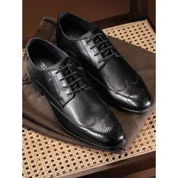 Kenneth Cole Men Textured Leather Brogues-picture-30