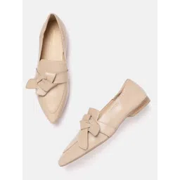 Kenneth Cole Women Leather Knot Detail Loafers-picture-30