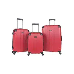 kenneth cole reaction Pack of 3 Striped Trolley Bags with TSA Lock-picture-42