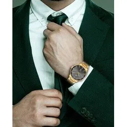 kenneth scott Men Analogue Wrist Watch with Stainless Steel Strap - K22311-TBTB-picture-17