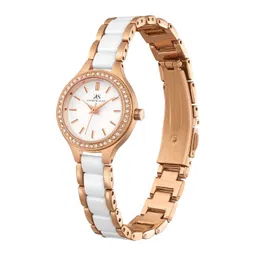 KENNETH SCOTT Women Embellished Dial & Bracelet Style Straps Analogue Watch K23509-KCWW image 2