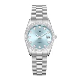 KENNETH SCOTT Women Embellished Dial & Bracelet Style Straps Analogue Watch K23545-SBSL-picture-14