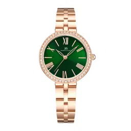 KENNETH SCOTT Women Round Embellished Dial Bracelet Style Analogue Watch K23502-RBKG-picture-23