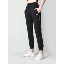 kepa Women Striped Black, White Track Pants-picture-13