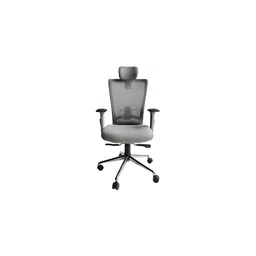 kepler brooks Nexa Study Chair in Grey Colour image 2