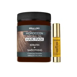 Keralooks professional Moroccon Argan Oil Hair Mask  & Smooth & Shine Argan Keratin Serum-picture-27