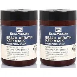 Keramoniks Brazil Keratin Hair Mask 1000 Ml x 2 (Pack Of 2)-picture-50