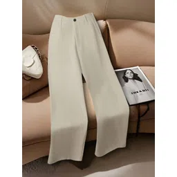 KERI PERRY New Basics High-Rise Relaxed Fit Formal Trousers-picture-28