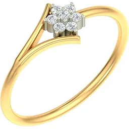 kesav 18K Gold And Diamond Womens Ring | Ladies Flower Ring For Engagement, Wedding And Special Occasion | BIS Hall Mark Certified Gold And Diamond Jewellery-picture-31
