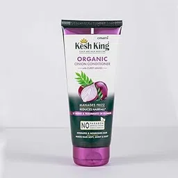 Kesh King Organic Onion Conditioner with Curry Leaves | Conditioner for Frizzy Hair, Reduces Hair Fall, Deep Nourishment & Hydration | Hair Conditioner for Dry, Damaged Hair- 200ml, 1 Count-picture-31