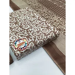 Keshar Printed Pure Cotton Unstitched Dress Material-picture-29