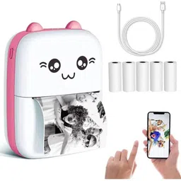 Kesig Mini Pocket Printer for Student, Bluetooth Connectivity Mini Pocket Thermal Receipt Printer-picture-18