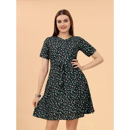 KETAKI FASHION Floral Printed A-Line Dress-picture-14