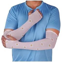 ketkar 1Pairs Biker/Sports Full Arm Fingerless Sleeves Gloves for UV, Dust, Summer, Sun Protection for men and Women-picture-18