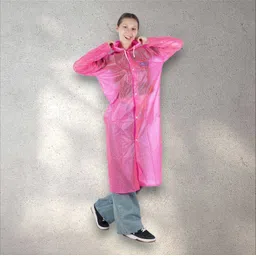 Solid Women Raincoat-image-17